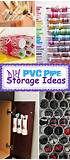 Storage Ideas With Pvc Pipe